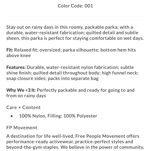 Moon Glow Packable Poncho - Picture 6 of 6